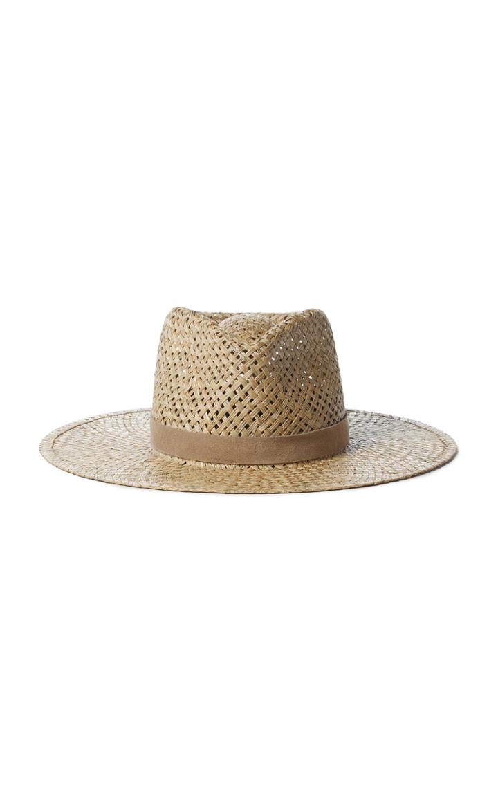 Janessa Leone Mary Straw Fedora