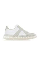 Maison Margiela Replica Airbag Heel Suede-paneled Leather Sneakers