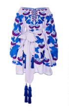 Yuliya Magdych Viburnum Off-the-shoulder Mini Dress