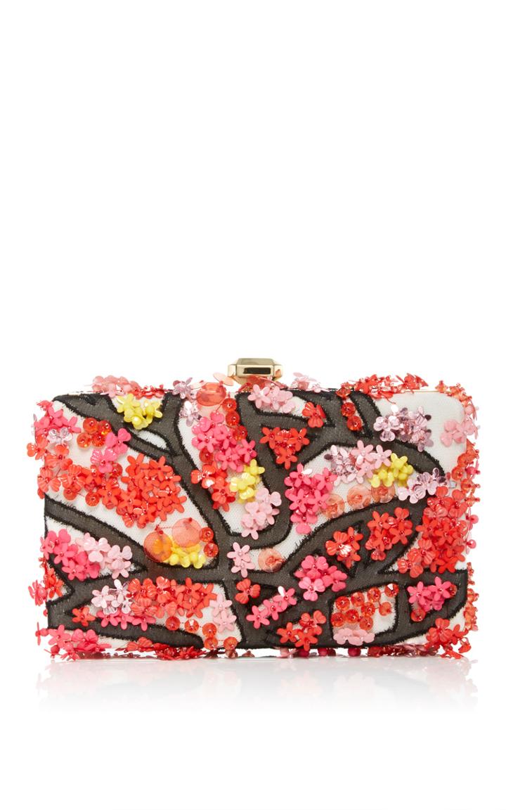Elie Saab Embroidered Clutch