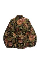 Simone Rocha Floral Brocade Cape Jacket