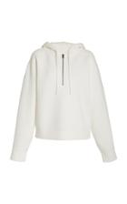Moda Operandi Vince Hooded Jersey Half-zip Sweatshirt