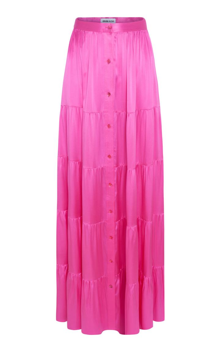 Adriana Iglesias Tucson Silk Maxi Skirt