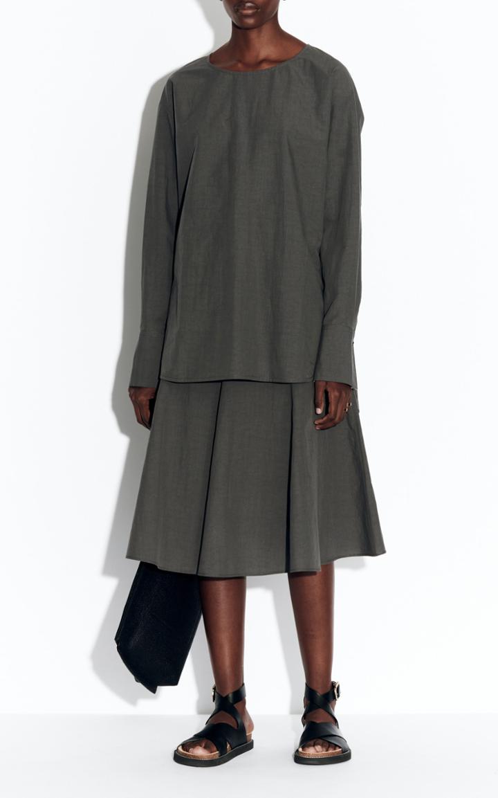 Moda Operandi Joseph Sanne Cotton Canapa Skirt