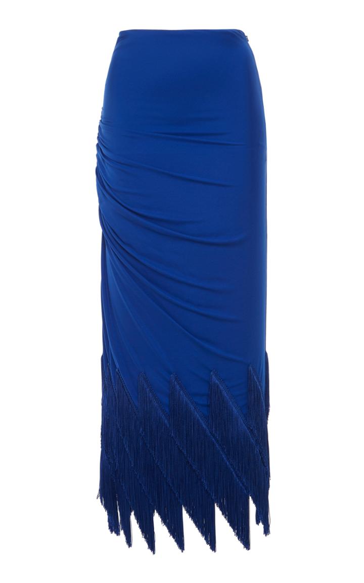 Moda Operandi Attico Fringed Midi Skirt
