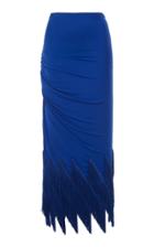 Moda Operandi Attico Fringed Midi Skirt
