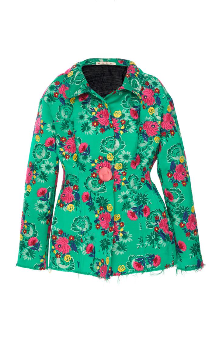 Marni Floral Brocade Jacket
