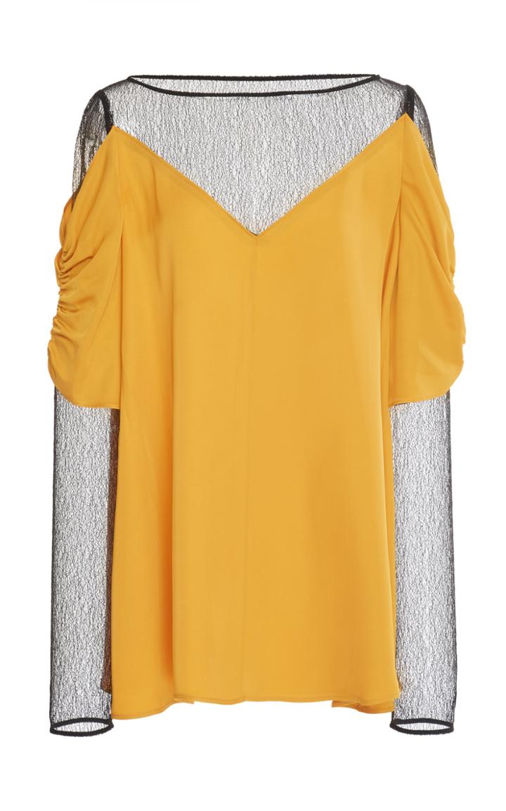 Adeam Layered Lace Top