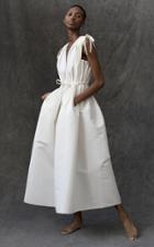 Moda Operandi Maison Rabih Kayrouz Faille Pocket Midi Dress