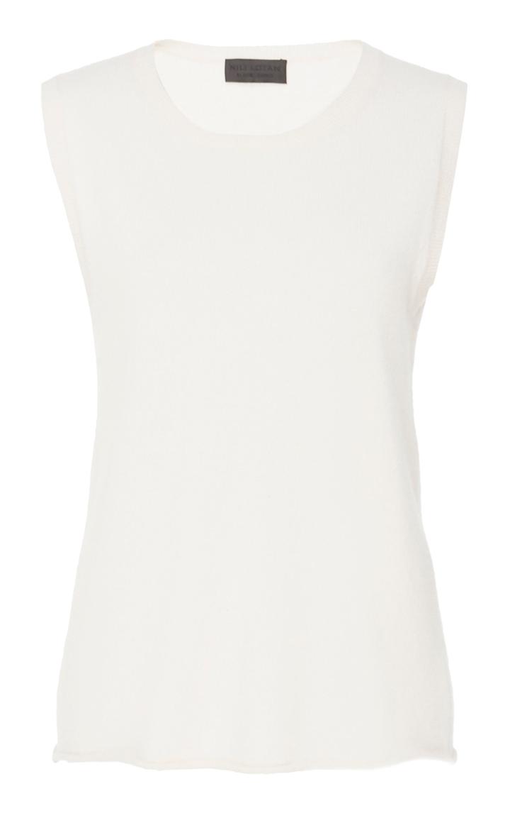 Nili Lotan Muscle Cashmere Tee Sweater