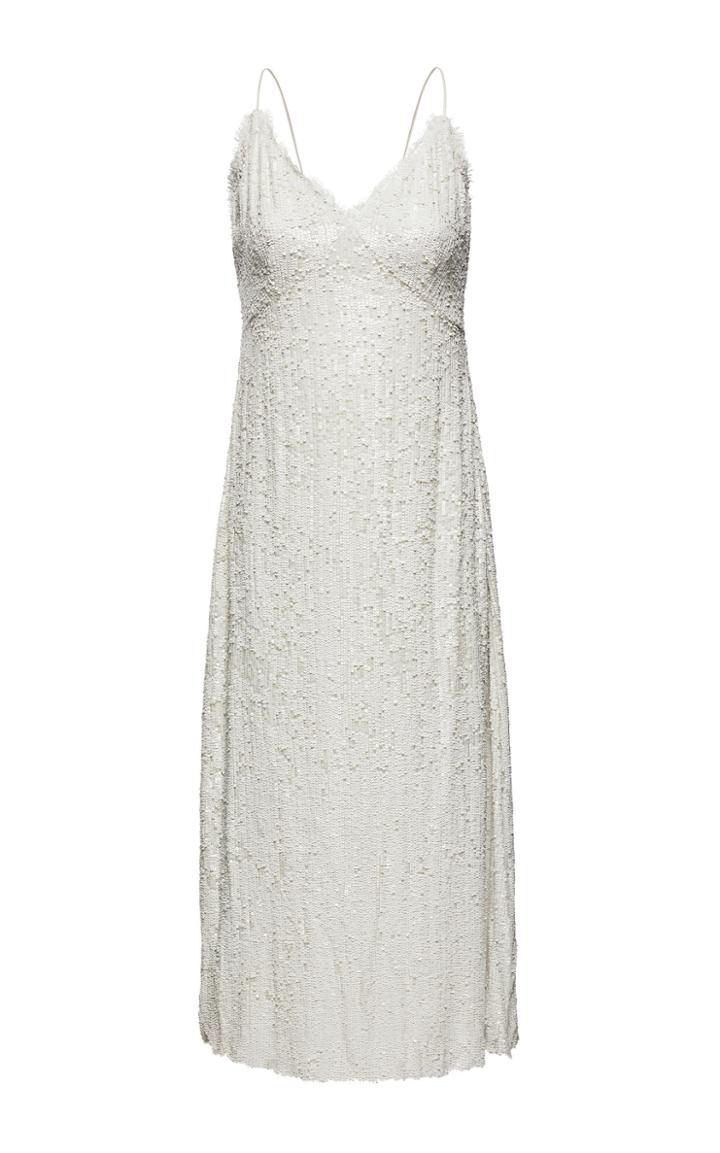Magda Butrym Hawaii V-neck Sequin Dress