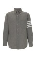Thom Browne Four-stripe Chambray Button-down Shirt