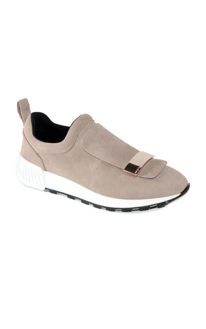 Sergio Rossi Sr1 Suede Running Shoe