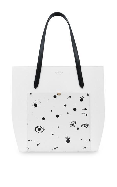 Smythson  Limited Edition Quentin Jones Tote White