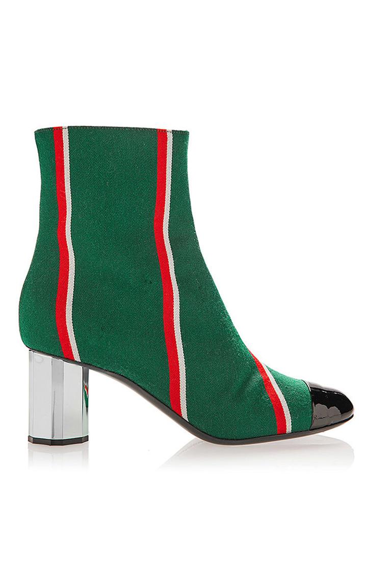 Marco De Vincenzo Striped Boots