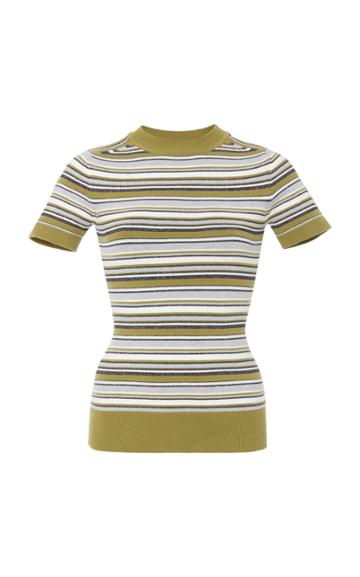 Joos Tricot Striped Knit Top
