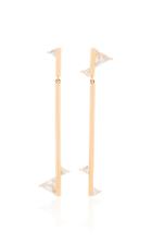 Eva Fehren Trillion Drop Earrings