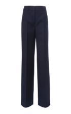 Akris Flore Wool Wide-leg Pants