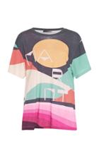 Moda Operandi Isabel Marant Zewel Printed T-shirt Size: 32