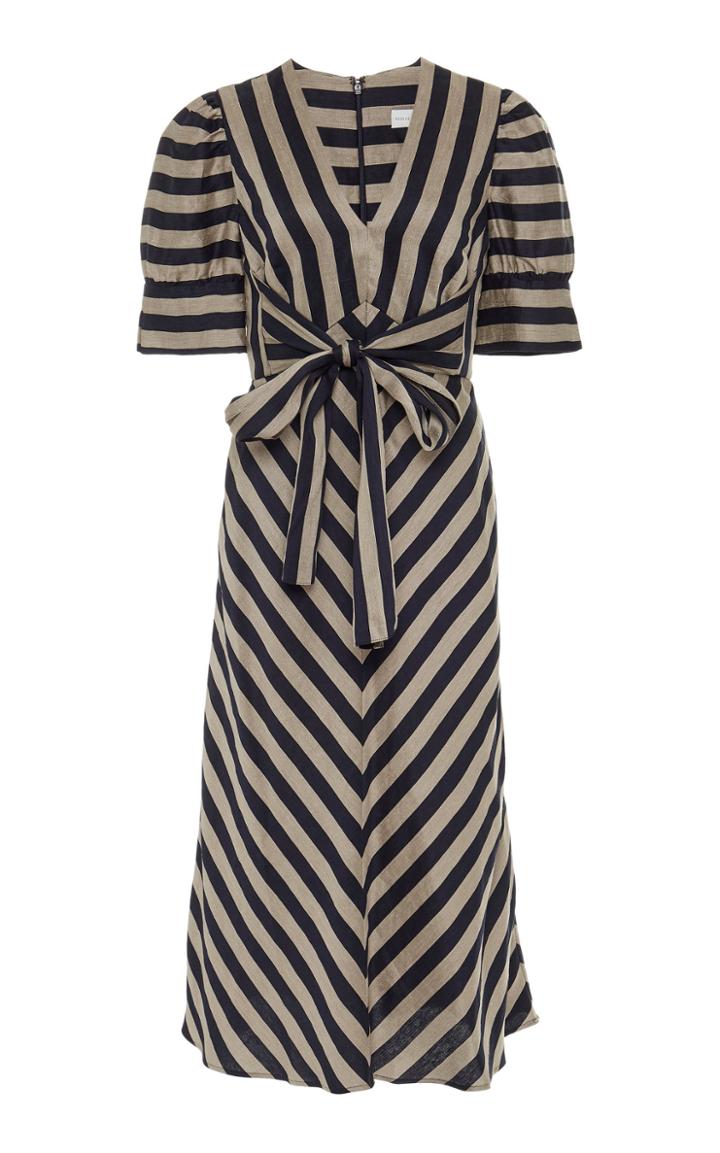 Moda Operandi Rebecca Vallance Nautique Midi Dress Size: 4