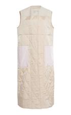 Moda Operandi Jil Sander Quilted Cotton Vest