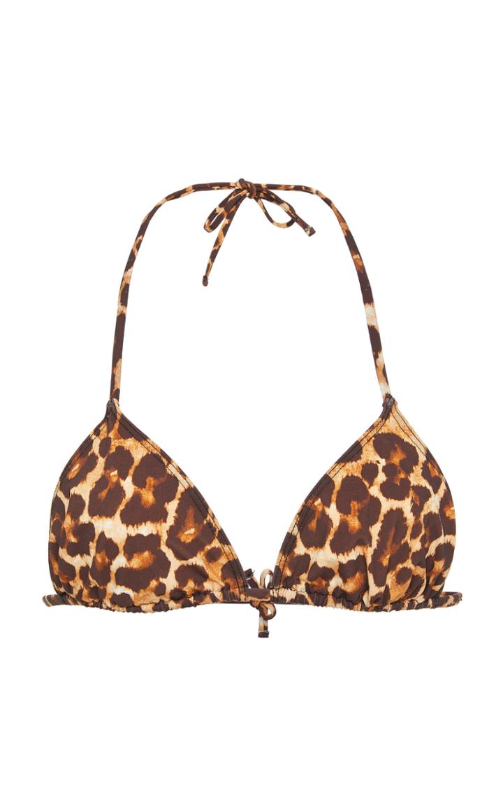 Tropic Of C Equator Printed Bikini Top