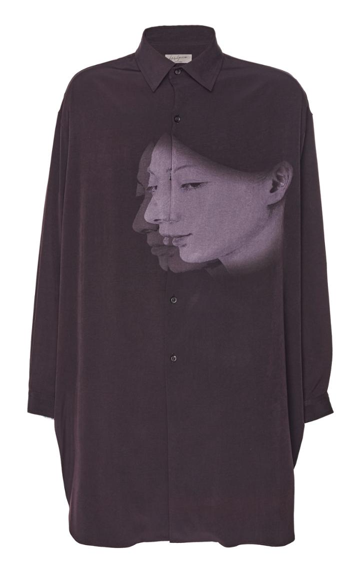 Yohji Yamamoto Sayonaraba Printed Shirt