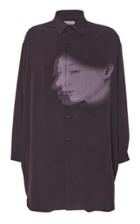 Yohji Yamamoto Sayonaraba Printed Shirt