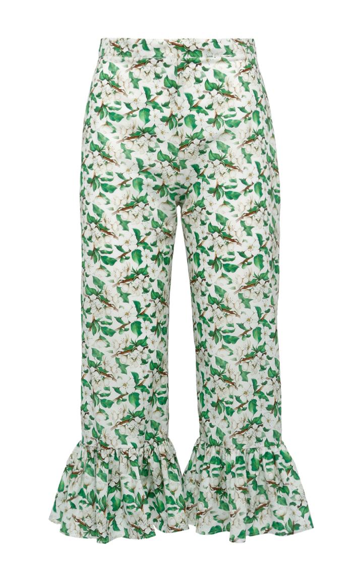 Giuseppe Di Morabito Volant Capri-length Pants
