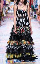 Moda Operandi Dolce & Gabbana Tiered Chiffon Gown