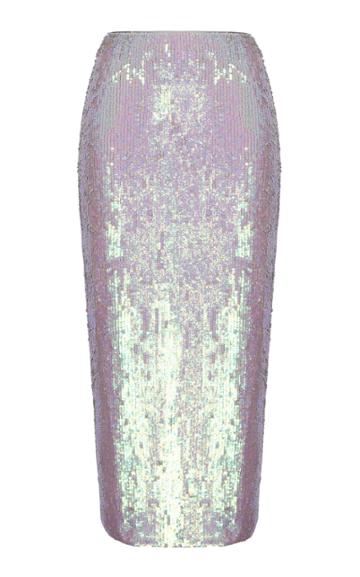 Rasario Pink Sequin Skirt