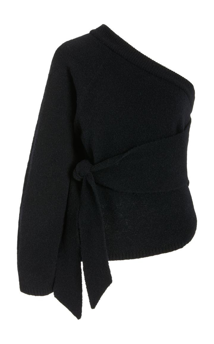 Moda Operandi Nanushka Cleto One-shoulder Knit Top