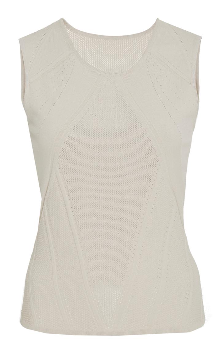 Oday Shakar Sleeveless Knit Top