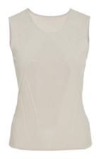 Oday Shakar Sleeveless Knit Top