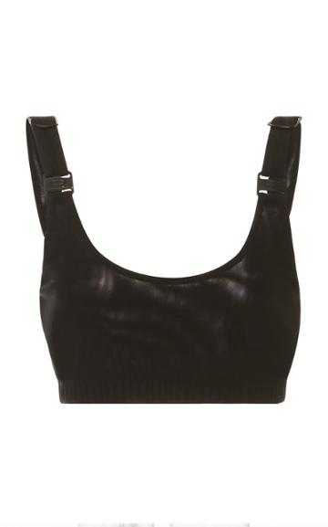 Matek The Serval Square Low Impact Crop Top Size: Xs