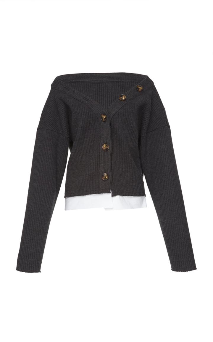 Rejina Pyo Ella Off The Shoulder Cardigan