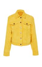 Arj Lex Boxy Suede Jacket