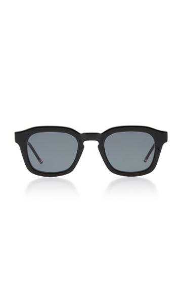 Thom Browne Sun Matte Acetate Square Sunglasses