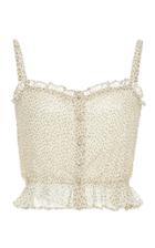 Moda Operandi Sir The Label Millie Silk Crop Size: 0