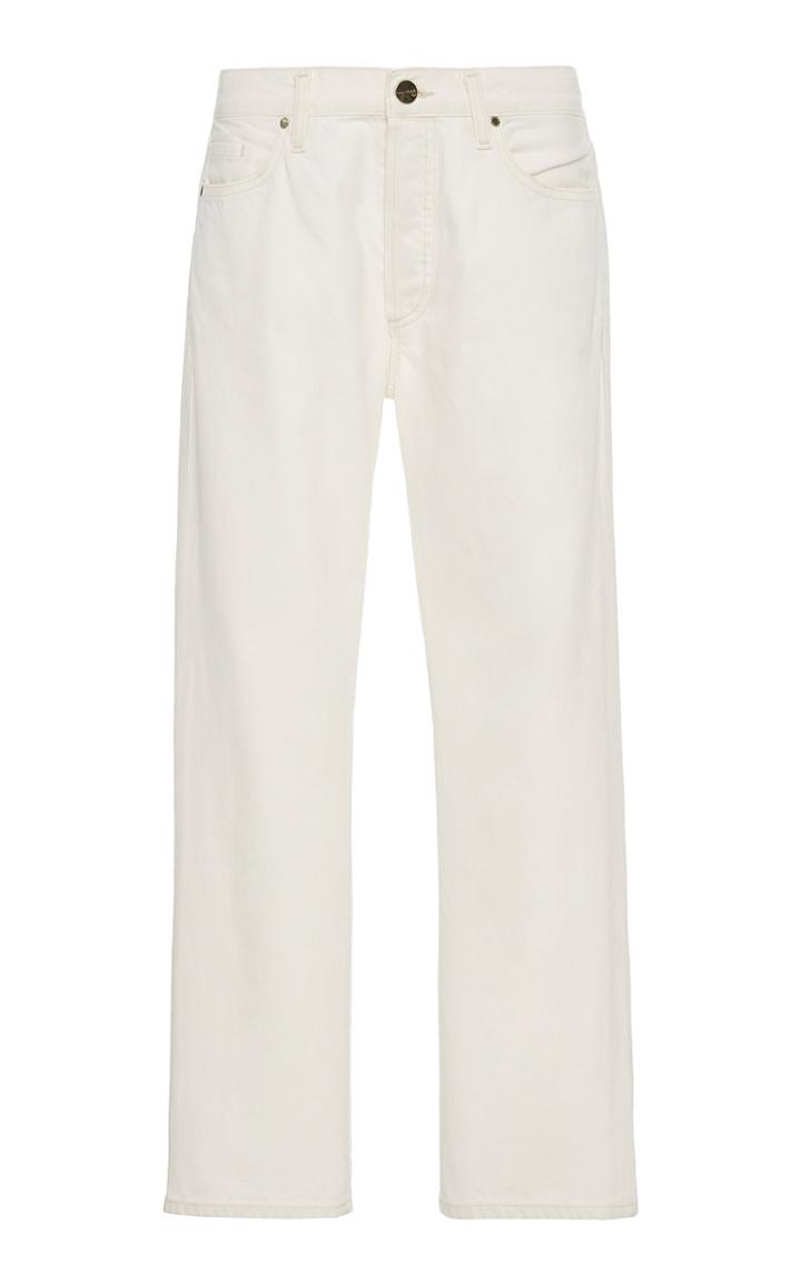 Goldsign Benefit Stretch High-rise Straight-leg Jeans