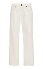 Goldsign Benefit Stretch High-rise Straight-leg Jeans