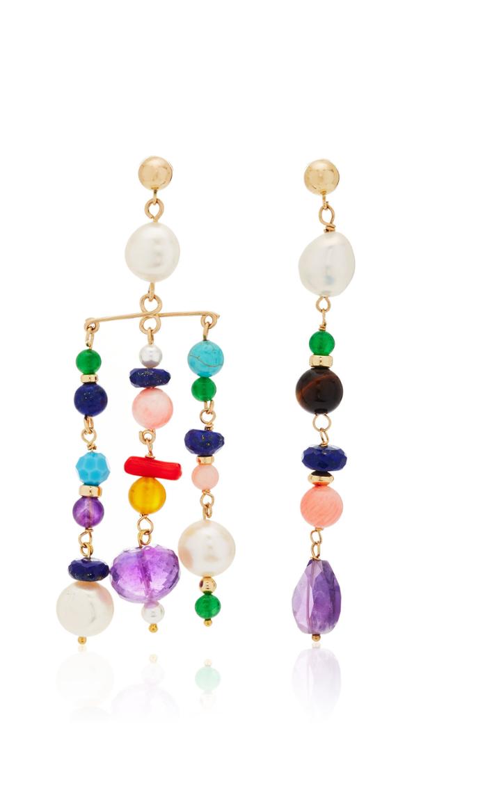 Moda Operandi Beck Jewels Cala Deia Cascading Earrings