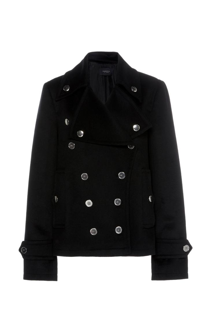 Giambattista Valli Double Breasted Cashmere Jacket