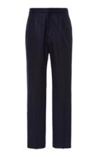 Camoshita Wool-blend Straight-leg Pants