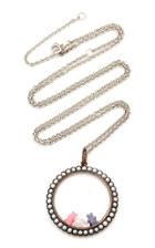 Lauren X Khoo Gummy Bear 18k White Gold Pearl And Multi-stone Necklace