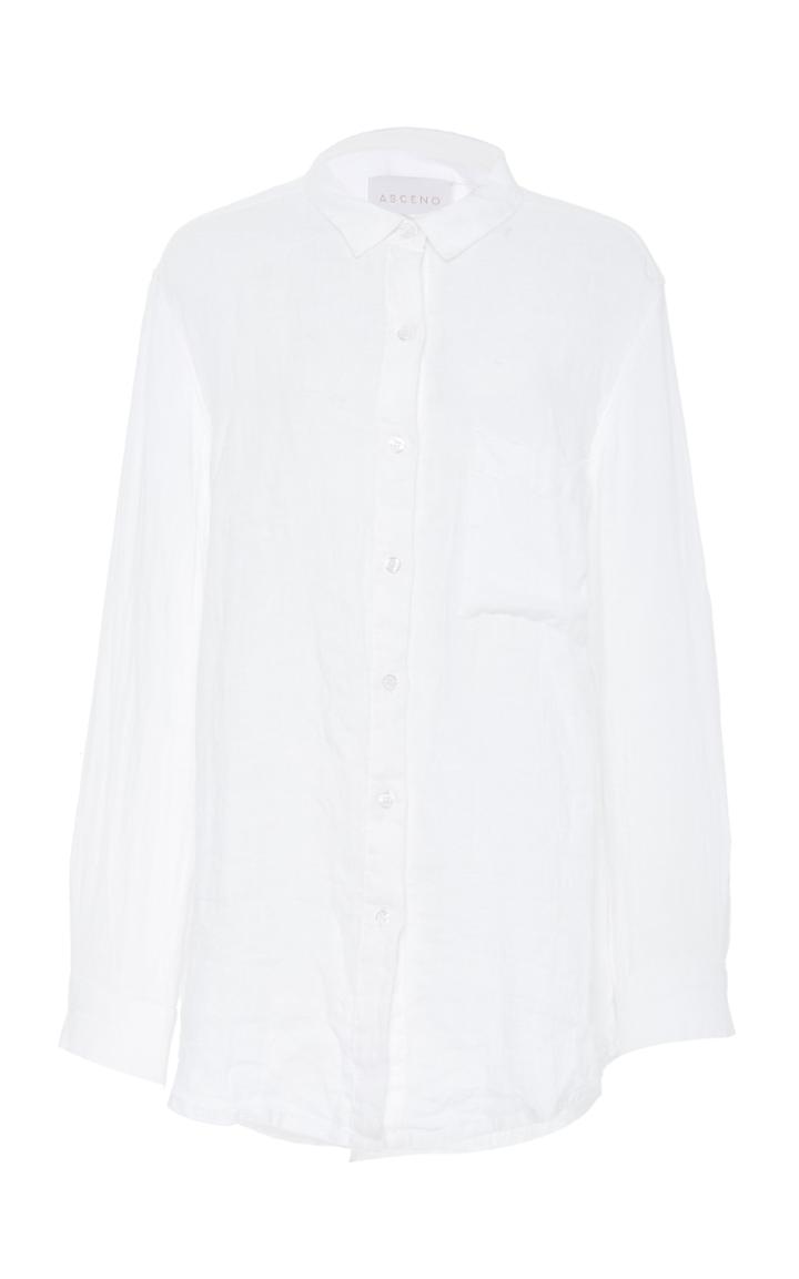 Asceno Linen Boyfriend Shirt