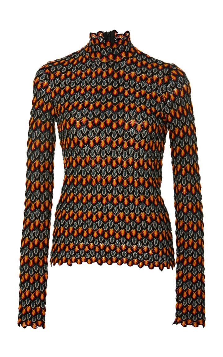 Beaufille Mena Crochet Turtleneck