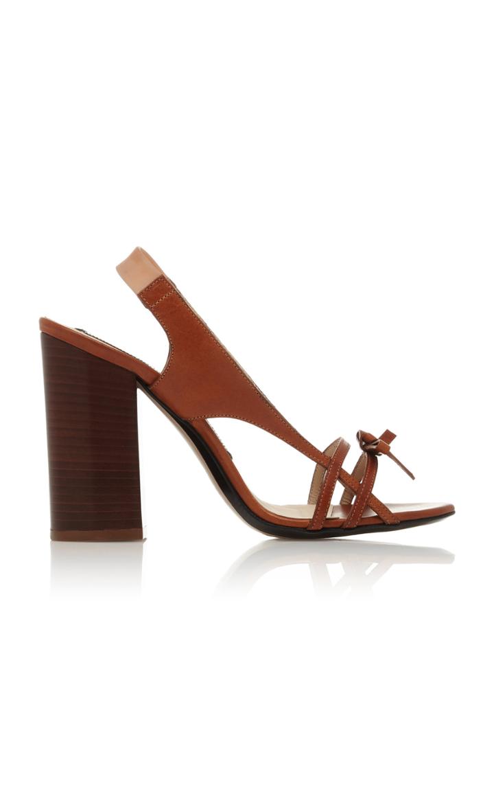 N 21 N&deg;21 Block Heel Slingbacks