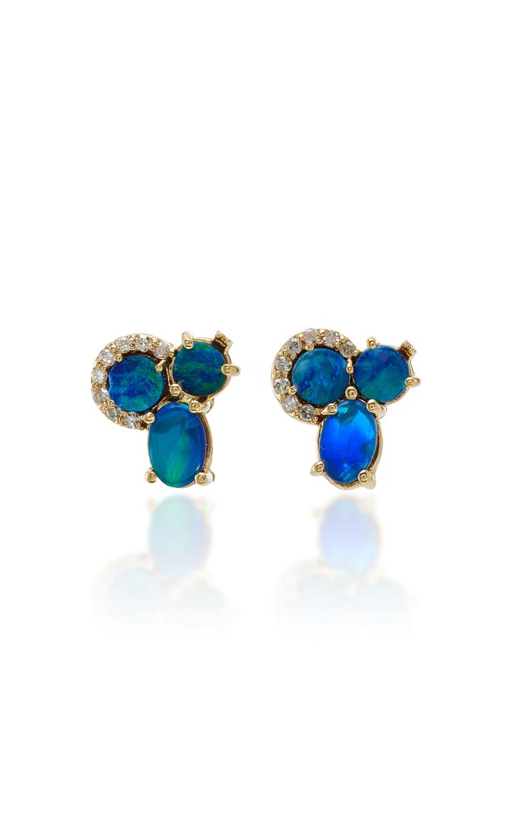 Eden Presley Stone Diamond Tri Studs