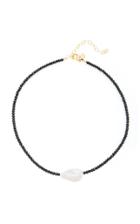 Joie Digiovanni Gold-filled, Spinel And Pearl Necklace